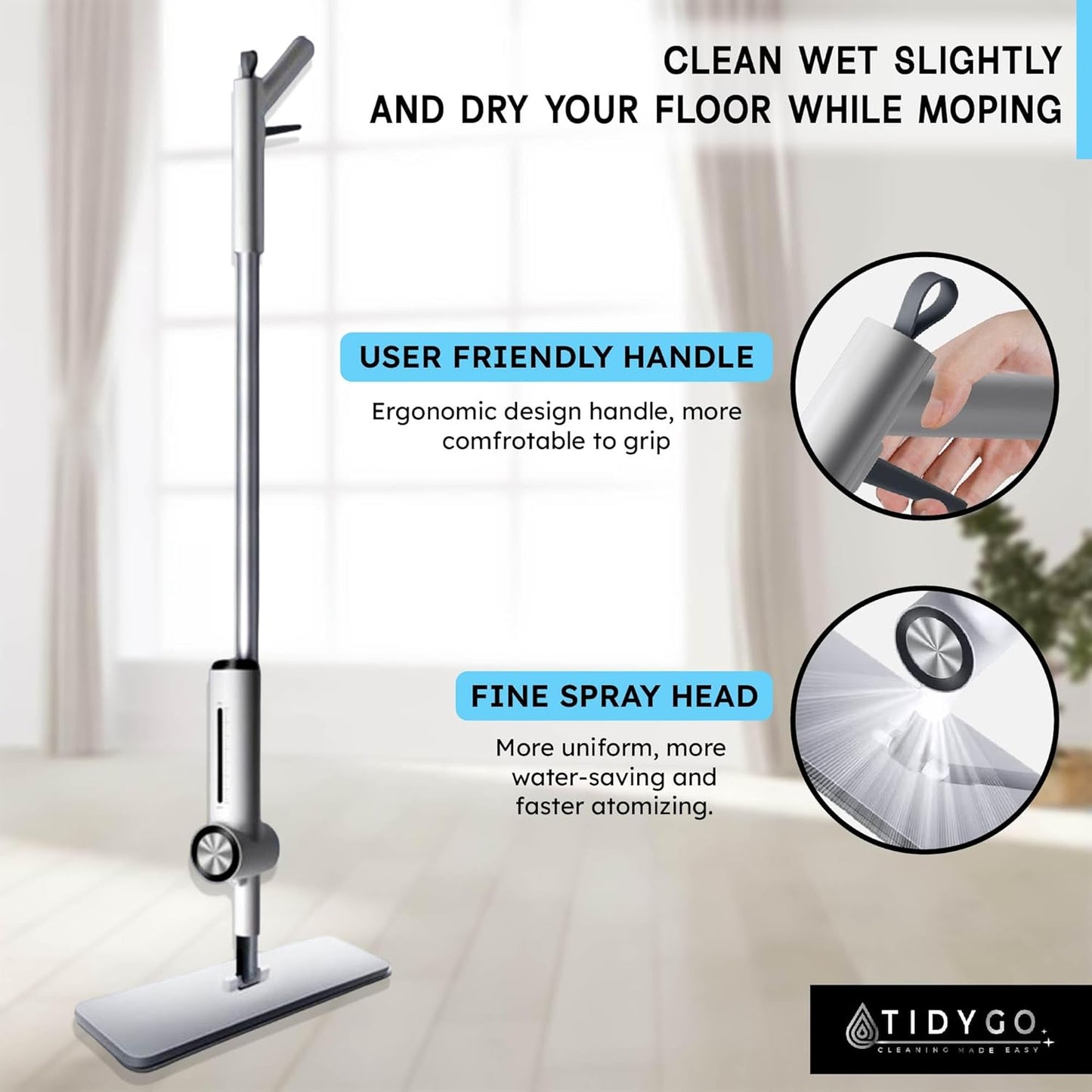 Tidygo Spray Mop