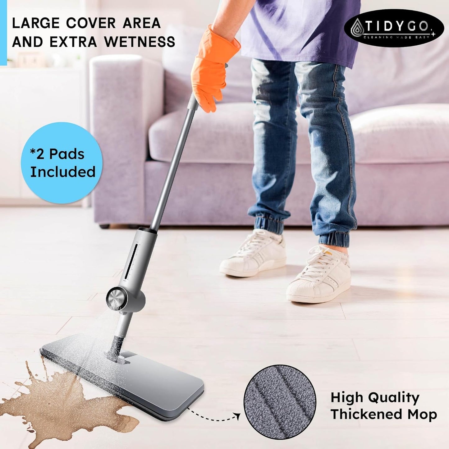 Tidygo Spray Mop